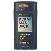 Every Man Jack Pacific Surf Deodorant, 2.6 oz