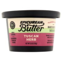 Epicurean Tuscan Herb Flavored Butter, 3.5 oz