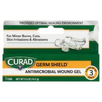 Curad Germ Shield Antimicrobial Wound Gel, 1 count, 0.5 oz