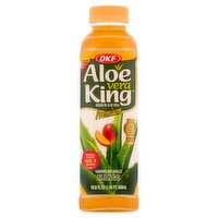 OKF Aloe Vera King Premium Mango Aloe Vera Drink, 16.9 fl oz