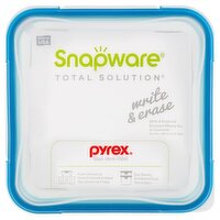 Pyrex Snapware Total Solution 4 Cup Glass Food Storage with Write & Erase Lid