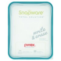 Pyrex Snapware Total Solution 8 Cup Glass with Write & Erase Lid, 1 Each