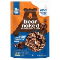 Bear Naked Hazelnut Almond Dark Chocolate Chunk Widely Delicious Granola, 11 oz