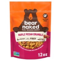 Bear Naked Maple Pecan Crumble Granola, 12 oz