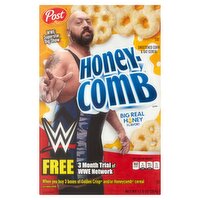 Post Honeycomb Big Real Honey Flavor! Sweetened Corn & Oat Cereal, 12.5 oz