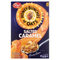 Honey Bunches of Oats Salted Caramel Sweetened Cereal with Oats and Honey Limited Edition, 12 oz