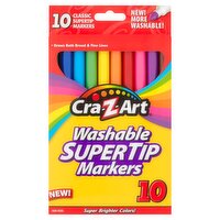 Cra-Z-Art Washable Supertip Markers, 10 count