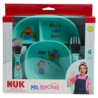 NUK® Ms. Rachel Tableware Set, 12m+