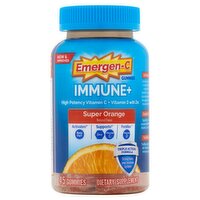Emergen-C Immune+ Super Orange Dietary Supplement, 45 count