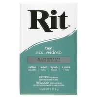 Rit Teal All Purpose Dye, 1-1/8 oz, 1.13 Ounce