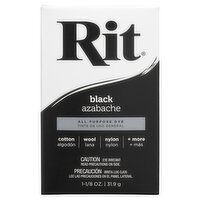 Rit Black All Purpose Dye, 1-1/8 oz