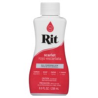 Rit Scarlet All Purpose Dye, 8.0 fl oz