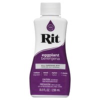 Rit Eggplant All Purpose Dye, 8.0 fl oz