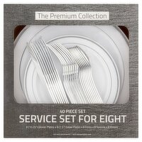 The Premium Collection Service Set for Eight, 40 Piece Set