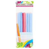 TDC USA 9" Long Milkshake Straws, 25 count