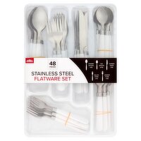 ChefElect Stainless Steel Flatware Set, 48 count