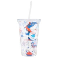 16 Oz. Printed Double Wall Tumbler, 1 Each