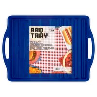 Blue BBQ Tray