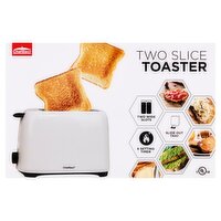 Chef Elect Two Slice Toaster, 1 Each