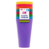 ChefElect 20 oz Plastic Tumbler, 8 count