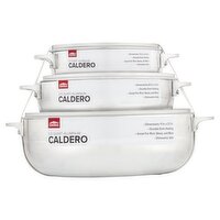 ChefElect 1.5, 2.75, 5.5 Quart Aluminum Caldero, 3 count