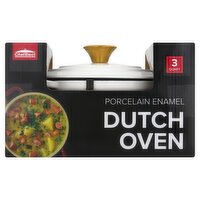 ChefElect 3 Quart Porcelain Enamel Dutch Oven