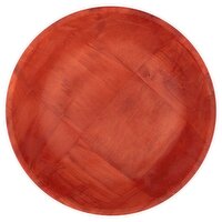 8" Round Wooden Bowl, 1 Each