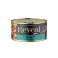 Reveal Tuna Fillet Recipe in Gravy Cat Food, 2.47 oz