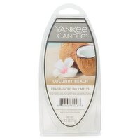 Yankee Candle Coconut Beach Fragranced Wax Melts, 2.6 oz