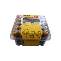 Kodak Max Super Alkaline AAA Batteries, 30 each