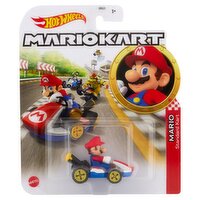 Hot Wheels Mario Kart Mario Standard Kart, 3+