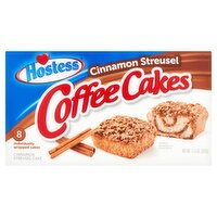 Hostess Cinnamon Streusel Coffee Cakes, 8 count, 11.6 oz, 11.6 Ounce