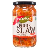 Pickerfresh Pickerfresh Crunchy Pickled Veggie Slaw, 16 fl oz, 16 Fluid ounce 