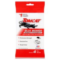 Tomcat Glue Boards, 4 count, 4 Each