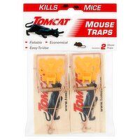 Tomcat Mouse Traps, 2 count, 2 Each