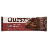 Quest Chocolate Brownie Flavor Protein Bar, 2.12 oz, 2.12 Ounce