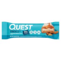 Quest Stacks Cinnamon Brown Sugar Flavored Protein Bar, 2.36 oz