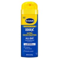 Dr. Scholl's Odor-X Ultra Odor-Fighting Powder Spray, 4.7 oz, 4.7 Ounce