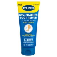 Dr. Scholl's Dry, Cracked Foot Repair Ultra-Hydrating Foot Cream, 3.5 oz