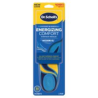 Dr. Scholl's Women's Energizing Comfort Everyday Insoles with Massaging Gel, Shoe Sizes 6-10, 1 pair, 1 Each