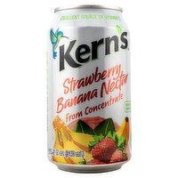 Kern's Strawberry Banana Nectar, 11.5 fl oz