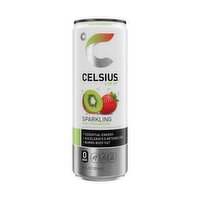 Celsius Live Fit Kiwi Strawberry Sparkling Energy Drink, 12 fl oz
