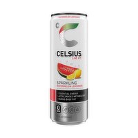 Celsius Live Fit Watermelon Lemonade Sparkling Energy Drink, 12 fl oz