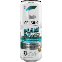 Celsius Live Fit Zero Sugar Energy Drink Sparkling Pina Colada 12 Fl Oz