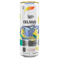 Celsius Spritz Vibe Sparkling Limoncello Twist Energy Drink Summer Edition, 12 fl oz