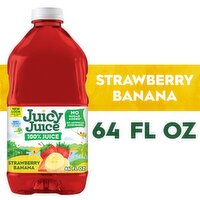 Juicy Juice Strawberry Banana 100% Juice, 64 fl oz