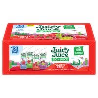 Juicy Juice 100% Juice Variety Pack, 6.75 fl oz, 32 count