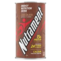 Nutrament Chocolate Energy Nutrition Drink, 11 fl oz