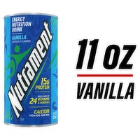 Nutrament Vanilla Energy Nutrition Drink, 11 fl oz, 11 Fluid ounce