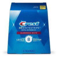 Crest 3D Whitestrips Glamorous White Dental Whitening Kit, 28 count